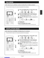 Preview for 26 page of Sharp CV-P13PX Installation And Operation Manual