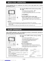 Preview for 29 page of Sharp CV-P13PX Installation And Operation Manual