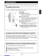 Preview for 32 page of Sharp CV-P13PX Installation And Operation Manual