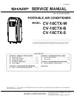 Sharp CV10CTXB Service Manual preview