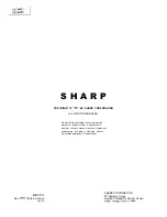 Preview for 46 page of Sharp CX-34G3 Service Manual