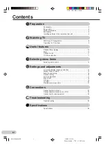 Preview for 2 page of Sharp CX51HF3 Operation Manual