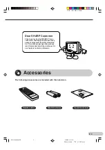 Preview for 3 page of Sharp CX51HF3 Operation Manual