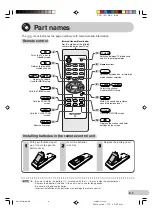 Preview for 7 page of Sharp CX51HF3 Operation Manual