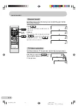 Preview for 12 page of Sharp CX51HF3 Operation Manual