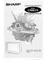 Sharp CX68LF5 Operation Manual preview