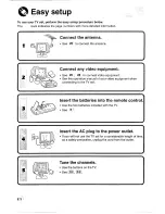 Preview for 4 page of Sharp CX68LF5 Operation Manual