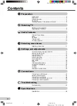 Preview for 2 page of Sharp CX68NF5 Operation Manual