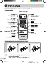 Preview for 6 page of Sharp CX68NF5 Operation Manual