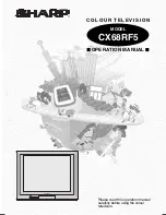 Предварительный просмотр 1 страницы Sharp CX68RF5 Operation Manual