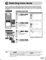 Предварительный просмотр 14 страницы Sharp CX68RF5 Operation Manual