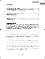 Preview for 3 page of Sharp Data Security Kit Operation Manual