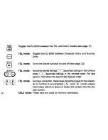 Preview for 14 page of Sharp Dial Master 100 EL-6230 Operation Manual