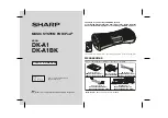 Предварительный просмотр 1 страницы Sharp DK-A1BK Operation Manual