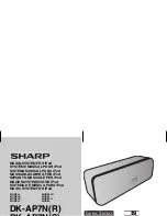 Preview for 1 page of Sharp DK-AP7N Operation Manual