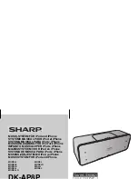 Sharp DK-AP8P Operation Manual preview