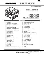 Preview for 141 page of Sharp DM-1500 Service Manual