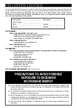 Preview for 2 page of Sharp DMR0127 Operation Manual