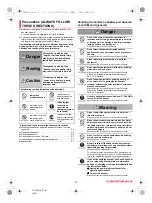 Preview for 6 page of Sharp Docomo AQUOS Ever SH-04G Instruction Manual