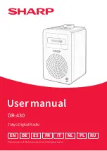 Preview for 1 page of Sharp DR-430 User Manual