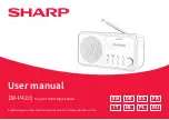 Sharp DR-P420 User Manual preview