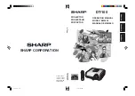 Sharp DT 100 - WVGA DLP Projector Operation Manual предпросмотр