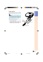 Предварительный просмотр 16 страницы Sharp DT 100 - WVGA DLP Projector Operation Manual