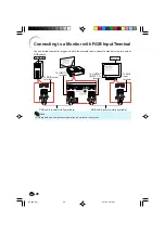 Предварительный просмотр 27 страницы Sharp DT 100 - WVGA DLP Projector Operation Manual