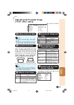 Предварительный просмотр 44 страницы Sharp DT 100 - WVGA DLP Projector Operation Manual