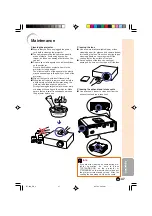 Предварительный просмотр 48 страницы Sharp DT 100 - WVGA DLP Projector Operation Manual