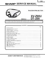 Sharp DT-200 Service Manual предпросмотр