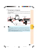 Предварительный просмотр 28 страницы Sharp DT 500 - WXGA DLP Projector Operation Manual