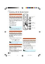 Предварительный просмотр 39 страницы Sharp DT 500 - WXGA DLP Projector Operation Manual