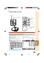 Предварительный просмотр 42 страницы Sharp DT 500 - WXGA DLP Projector Operation Manual