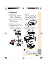 Предварительный просмотр 52 страницы Sharp DT 500 - WXGA DLP Projector Operation Manual