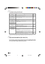 Предварительный просмотр 61 страницы Sharp DT 500 - WXGA DLP Projector Operation Manual