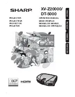 Preview for 1 page of Sharp DT-500 Operation Manual