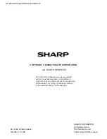 Preview for 140 page of Sharp DT-510 Service Manual