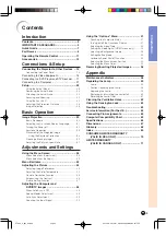 Предварительный просмотр 4 страницы Sharp DT300 - DLP Projector - 700 ANSI Lumens Operation Manual