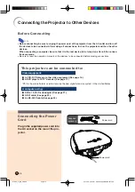 Предварительный просмотр 15 страницы Sharp DT300 - DLP Projector - 700 ANSI Lumens Operation Manual