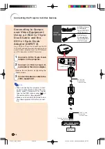 Предварительный просмотр 19 страницы Sharp DT300 - DLP Projector - 700 ANSI Lumens Operation Manual