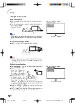 Предварительный просмотр 29 страницы Sharp DT300 - DLP Projector - 700 ANSI Lumens Operation Manual