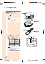 Предварительный просмотр 41 страницы Sharp DT300 - DLP Projector - 700 ANSI Lumens Operation Manual