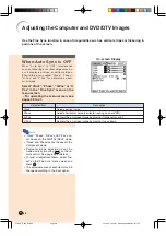 Предварительный просмотр 49 страницы Sharp DT300 - DLP Projector - 700 ANSI Lumens Operation Manual