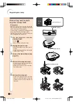 Предварительный просмотр 61 страницы Sharp DT300 - DLP Projector - 700 ANSI Lumens Operation Manual