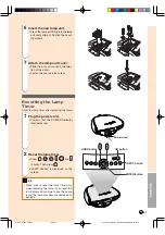 Предварительный просмотр 62 страницы Sharp DT300 - DLP Projector - 700 ANSI Lumens Operation Manual