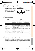 Предварительный просмотр 64 страницы Sharp DT300 - DLP Projector - 700 ANSI Lumens Operation Manual