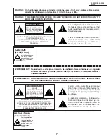 Предварительный просмотр 7 страницы Sharp DT300 - DLP Projector - 700 ANSI Lumens Service Manual