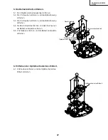 Предварительный просмотр 47 страницы Sharp DT300 - DLP Projector - 700 ANSI Lumens Service Manual