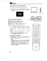 Предварительный просмотр 26 страницы Sharp DV-720X Quick Start Manual